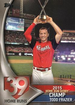 2017 Topps - Home Run Derby Champions Bronze #HRD-20 Todd Frazier Front
