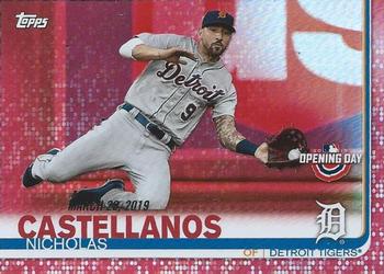 2019 Topps Opening Day - Red #11 Nicholas Castellanos Front