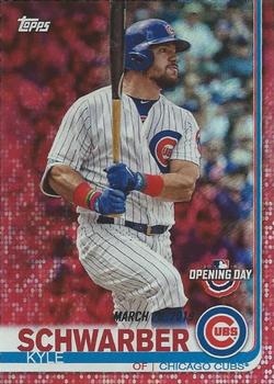 2019 Topps Opening Day - Red #13 Kyle Schwarber Front