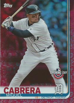 2019 Topps Opening Day - Red #23 Miguel Cabrera Front