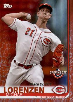 2019 Topps Opening Day - Red #25 Michael Lorenzen Front