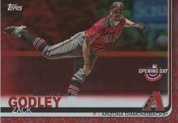 2019 Topps Opening Day - Red #26 Zack Godley Front