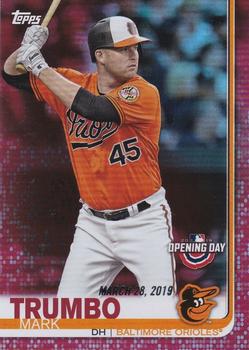 2019 Topps Opening Day - Red #28 Mark Trumbo Front