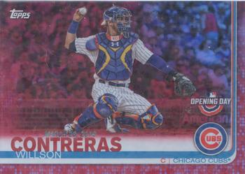 2019 Topps Opening Day - Red #49 Willson Contreras Front