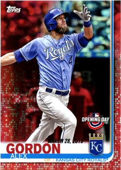 2019 Topps Opening Day - Red #58 Alex Gordon Front