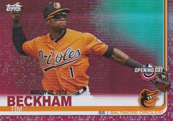 2019 Topps Opening Day - Red #64 Tim Beckham Front