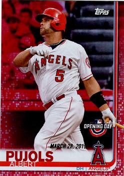 2019 Topps Opening Day - Red #65 Albert Pujols Front