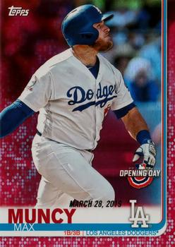 2019 Topps Opening Day - Red #67 Max Muncy Front
