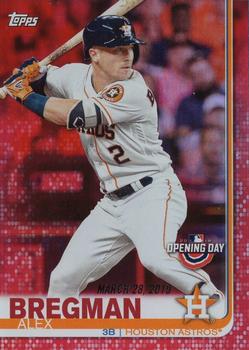 2019 Topps Opening Day - Red #69 Alex Bregman Front