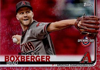2019 Topps Opening Day - Red #97 Brad Boxberger Front