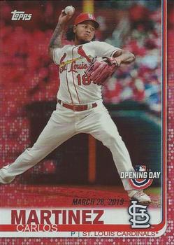 2019 Topps Opening Day - Red #109 Carlos Martinez Front
