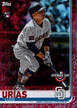 2019 Topps Opening Day - Red #138 Luis Urias Front