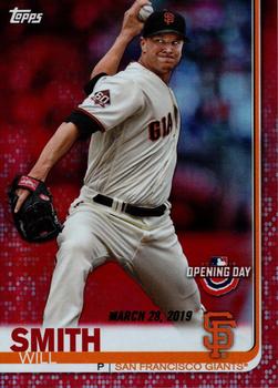 2019 Topps Opening Day - Red #163 Will Smith Front