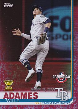 2019 Topps Opening Day - Red #164 Willy Adames Front