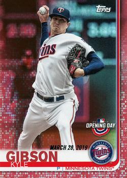 2019 Topps Opening Day - Red #170 Kyle Gibson Front
