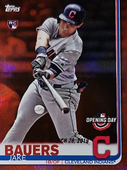 2019 Topps Opening Day - Red #177 Jake Bauers Front