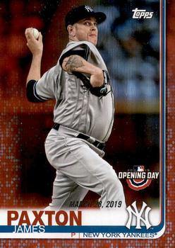 2019 Topps Opening Day - Red #195 James Paxton Front