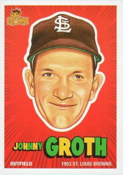 2003 1953 St. Louis Browns 50th Anniversary Set #8 Johnny Groth Front