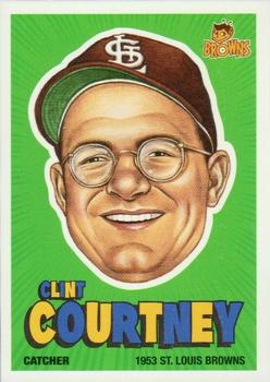 2003 1953 St. Louis Browns 50th Anniversary Set #11 Clint Courtney Front