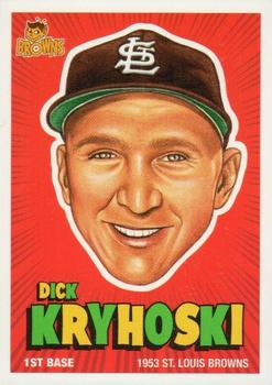 2003 1953 St. Louis Browns 50th Anniversary Set #12 Dick Kryhoski Front