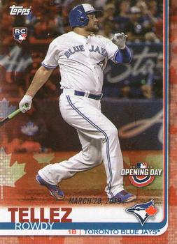 2019 Topps Opening Day - Maple Leaf #112 Rowdy Tellez Front