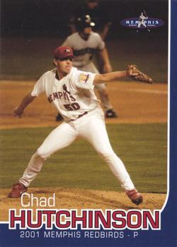 2001 Post Memphis Redbirds #NNO Chad Hutchinson Front