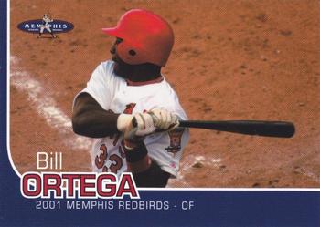 2001 Post Memphis Redbirds #NNO Bill Ortega Front