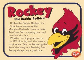 2001 Post Memphis Redbirds #NNO Rockey Back