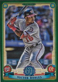 2019 Topps Gypsy Queen - Green #9 Victor Robles Front