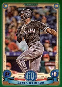 2019 Topps Gypsy Queen - Green #34 Lewis Brinson Front