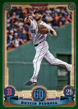 2019 Topps Gypsy Queen - Green #75 Dustin Pedroia Front
