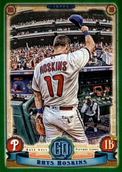 2019 Topps Gypsy Queen - Green #102 Rhys Hoskins Front