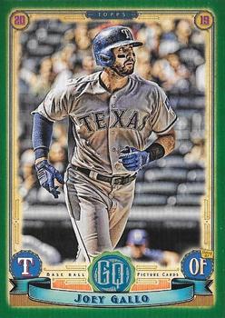 2019 Topps Gypsy Queen - Green #124 Joey Gallo Front