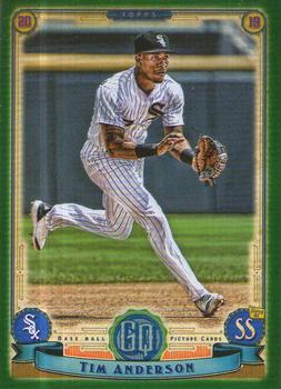 2019 Topps Gypsy Queen - Green #125 Tim Anderson Front