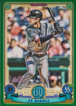 2019 Topps Gypsy Queen - Green #131 JT Riddle Front