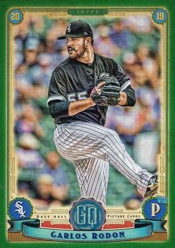 2019 Topps Gypsy Queen - Green #154 Carlos Rodon Front