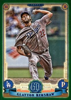 2019 Topps Gypsy Queen - Green #171 Clayton Kershaw Front