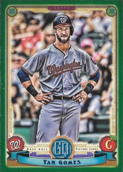 2019 Topps Gypsy Queen - Green #190 Yan Gomes Front