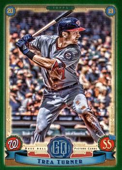2019 Topps Gypsy Queen - Green #271 Trea Turner Front