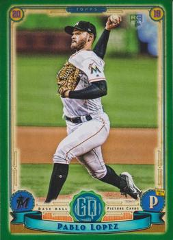 2019 Topps Gypsy Queen - Green #290 Pablo Lopez Front