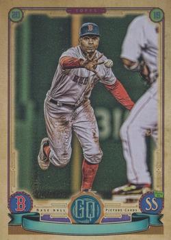 2019 Topps Gypsy Queen - Missing Nameplate #23 Xander Bogaerts Front