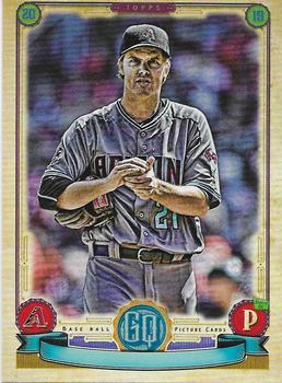2019 Topps Gypsy Queen - Missing Nameplate #62 Zack Greinke Front