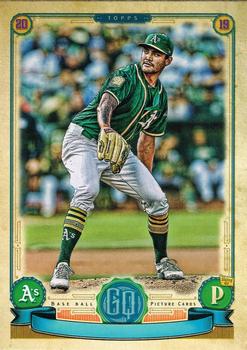 2019 Topps Gypsy Queen - Missing Nameplate #197 Sean Manaea Front