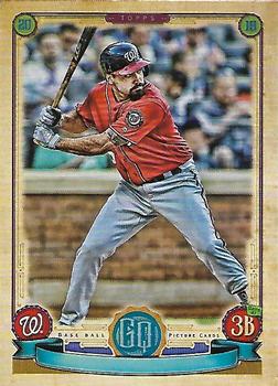2019 Topps Gypsy Queen - Missing Nameplate #234 Anthony Rendon Front