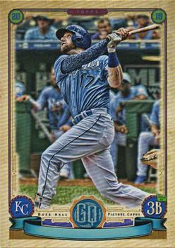 2019 Topps Gypsy Queen - Missing Nameplate #254 Hunter Dozier Front