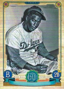 2019 Topps Gypsy Queen - Missing Nameplate #301 Jackie Robinson Front