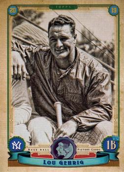 2019 Topps Gypsy Queen - GQ Logo Swap #317 Lou Gehrig Front