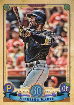 2019 Topps Gypsy Queen - Bazooka Back #35 Starling Marte Front