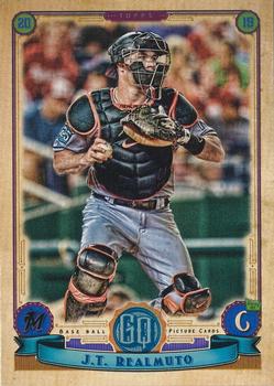 2019 Topps Gypsy Queen - Bazooka Back #95 J.T. Realmuto Front