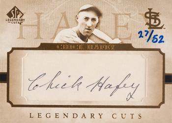 2005 SP Legendary Cuts - Autograph Cuts #LC-HA Chick Hafey Front